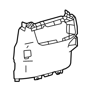 Toyota 58903-0E260-C0 Rear Panel