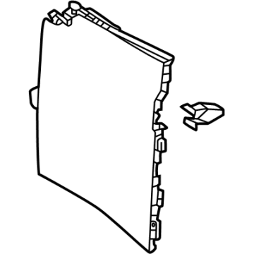 Toyota 58911-0E170-C0 Side Panel