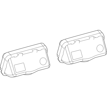 Toyota 81204-02010 License Lamp Assembly