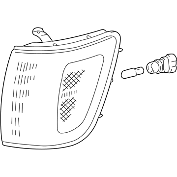 Toyota 81610-35330 Parking Lamp Assembly