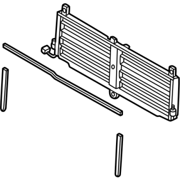 53180-60051 Toyota Shutter Assembly, Radiator Illustration 1 of 1