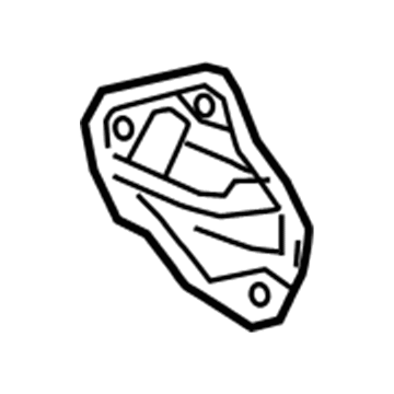 Toyota 72061-F4011 Lock Bracket