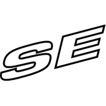 Toyota Sienna Emblem - 75443-06200