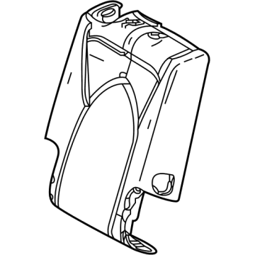 Toyota 71651-0E320 Seat Back Pad