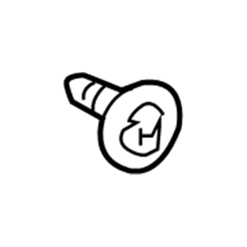 Toyota 90119-A0233 Blind Spot Radar Bolt