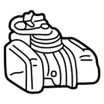 17330-0A010 Toyota Valve Assembly, Intake Air Control Illustration 1 of 1