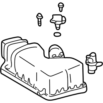 17705-0A172 Toyota Cap Sub-Assembly, Air Cleaner Illustration 1 of 1