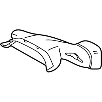 Toyota Solara Air Duct - 17750-AA011