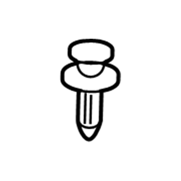 Toyota 90467-10161 Lower Quarter Trim Clip