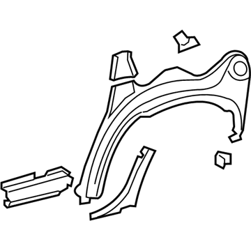 Toyota 61605-0C032 Outer Wheelhouse