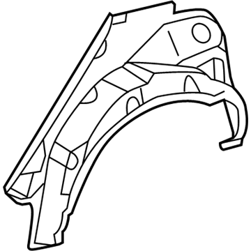 Toyota 61631-06160 Outer Wheelhouse