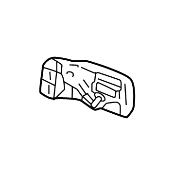 Toyota 81146-0C230 Headlamp Assembly Bracket