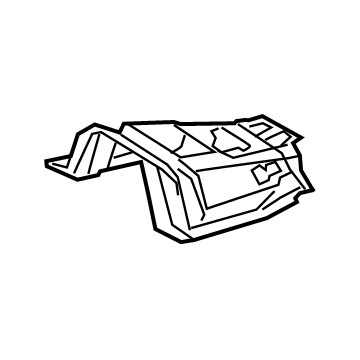 Toyota 58105-12010 Center Support