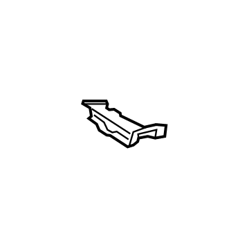 Toyota 57189-47020 Crossmember Extension