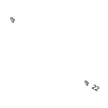 Scion 90467-10203 Outer Finish Panel Clip