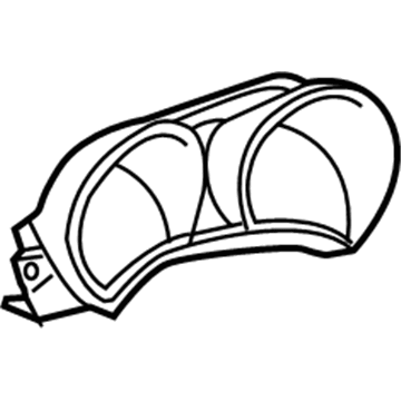 Scion 55403-21030-C0 Cluster Bezel