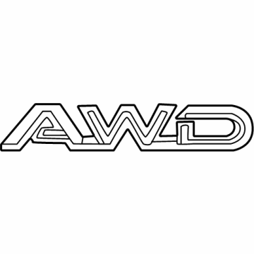 Toyota 75445-30160 Nameplate