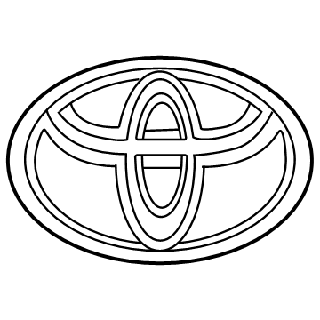 Toyota Crown Signia Emblem - 90975-02238