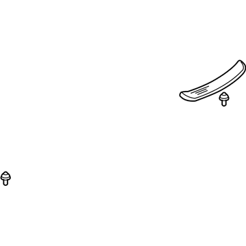 67916-AC020 Toyota Scuff Plate, Outside Driver Side Illustration 1 of 1