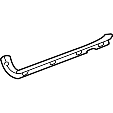 67913-AC020-E0 Toyota Sill Trim, Fawn, Passenger Side Illustration 1 of 1