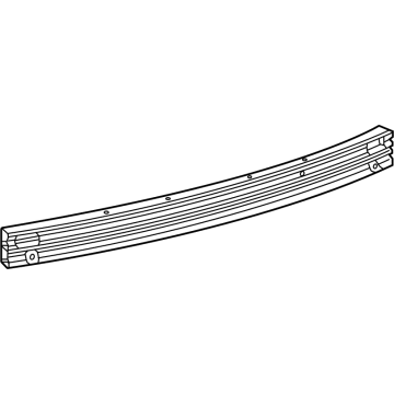 Toyota 52171-0E200 Impact Bar, Rear 52171-0E200 Toyota Impact Bar, Rear Illustration 1 of 1