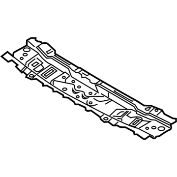 63102-06917 Toyota Windshield Header, Inner Illustration 1 of 1