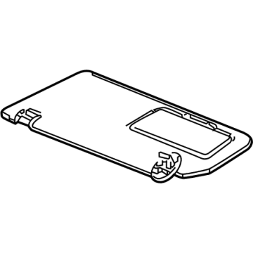 Toyota 74310-0C270-C0 Sunvisor