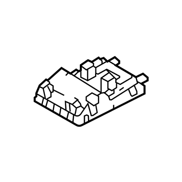 Toyota 63650-0C780-B0 Overhead Console