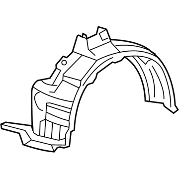 Toyota Highlander Wheelhouse - 53805-48051