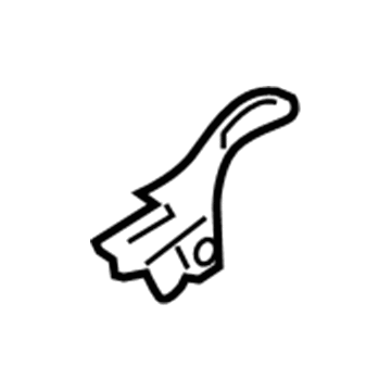 71876-AE010-E0 Toyota Recline Cover, Fawn, Driver Side Illustration 1 of 1