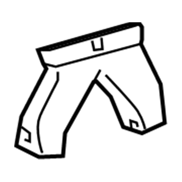 Toyota 87215-0D030 Lower Duct