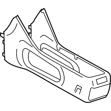 58821-48020-A0 Toyota Console Body, Front Center Illustration 1 of 1