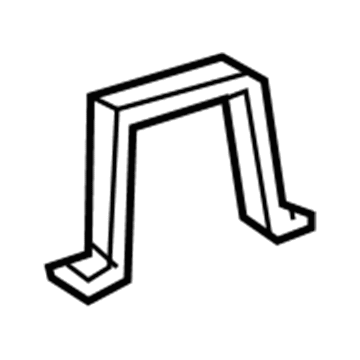 58997-48020 Toyota Mount Bracket, Rear Lower Illustration 1 of 1
