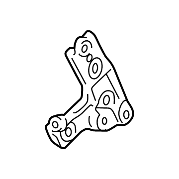 Toyota 12345-25010 Upper Pipe Bracket