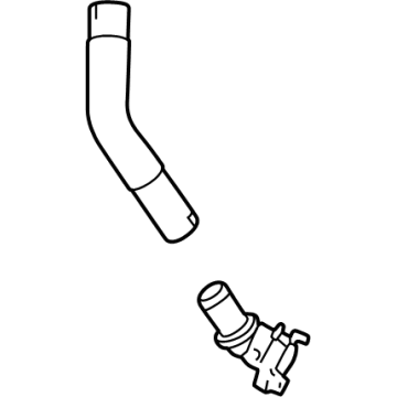 Toyota 16260-25090 By-Pass Pipe
