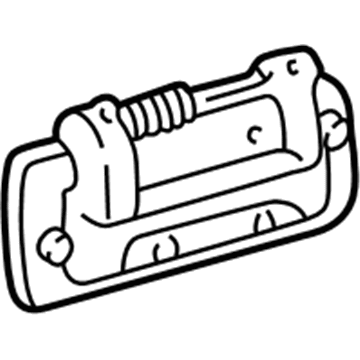 Toyota Land Cruiser Exterior Door Handle - 69230-60081-C0