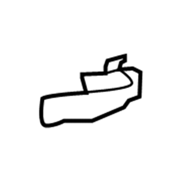 Toyota 73371-0E060-A0 Belt & Retractor Hanger