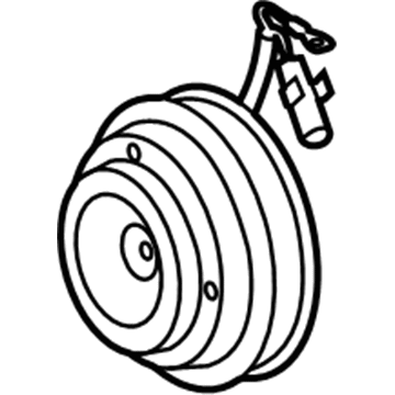 Toyota A/C Compressor Clutch - 88410-48100