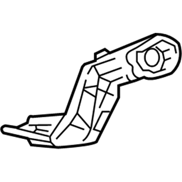 77277-02040 Toyota Pipe Shield, Lower Illustration 1 of 1