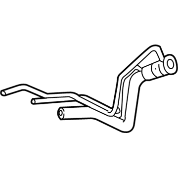 77201-02010 Toyota Filler Neck, Upper Illustration 1 of 1