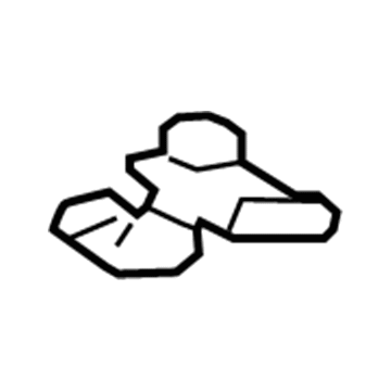 Toyota 58351-06030 Spare Retainer