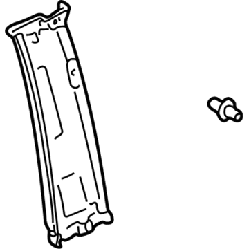 Toyota 62410-0C030-B0 Center Pillar