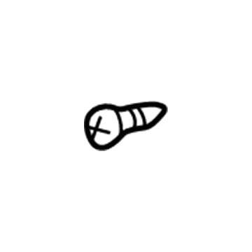 90099-00968 Toyota Screw(For Air Conditioner Radiator), Inner Illustration 1 of 1