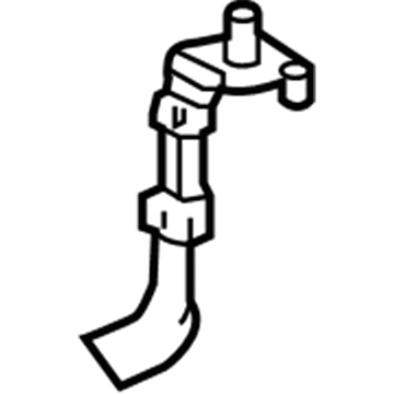 82122-33160 Toyota Positive Cable Illustration 1 of 1