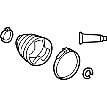 Toyota 04437-08110 Inner CV Joint Boot