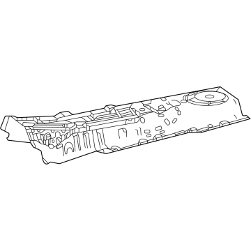 Toyota 58013-30550 Transmission Tunnel