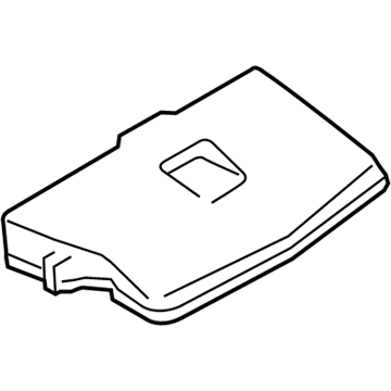 82662-12450 Toyota Fuse & Relay Box Upper Cover Illustration 1 of 1