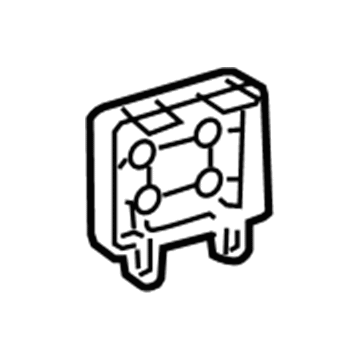 Toyota 69321-48010-E0 Lower Trim Panel Hole Cover