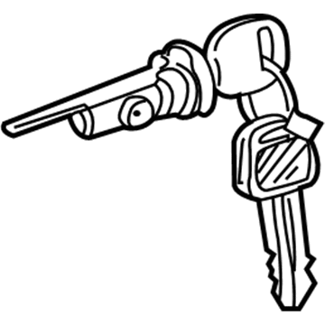 Toyota 89703-41030 Cylinder & Keys