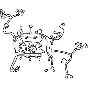 82121-06560 Toyota Engine Harness Illustration 1 of 1